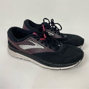 Brooks Addiction 14 black pink athletic sneakers athletic running